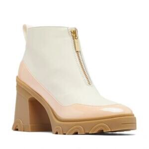 Sorel NEW Brex Heel Chelsea Boot in Natural, Pardox Pink Waterproof Size 11